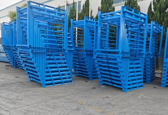 Rack gudang stackable baja untuk suku cadang mobil dan furnitur