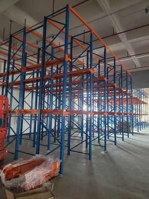 Racks penyimpanan baja tugas berat yang dapat disesuaikan Penghematan ruang dan solusi penyimpanan serbaguna